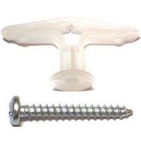 TOGGLE BOLT PLSTC 5/8-3/4