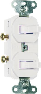15A WHT SP 2Comb Switch
