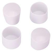LEG TIP PLASTIC 1 INCH WHITE