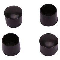 LEG TIP PLASTIC 5/8 INCH BLACK