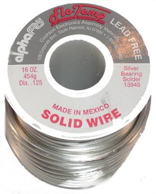 16OZ .125 PLUMB SOLDER