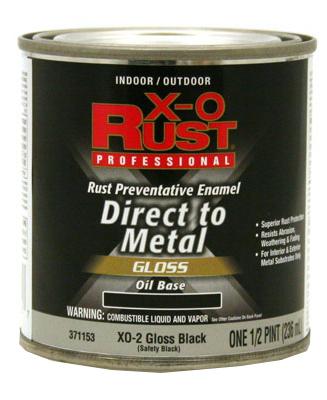XO 1/2PT BLK OIL BASE