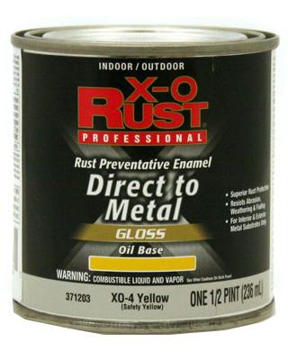 XO 1/2PT YEL OIL BASE