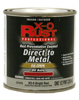 XO 1/2PT RED OIL BASE