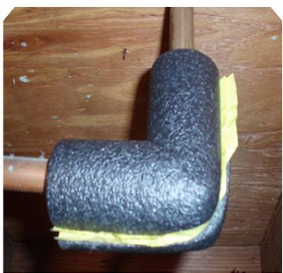 1/2" FOAM ELBOW