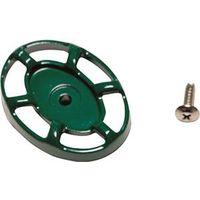 SILLCOCK HANDLE&SCREW OVAL GRN