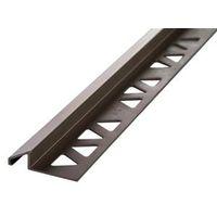 TILE REDUCE 3/8IN X 8FT PEWTER