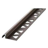 BULLNOSE 3/8IN X 8FT PEWTER