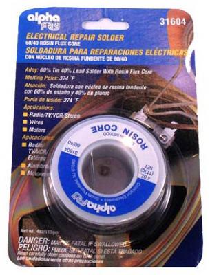3OZ.062ELEC LEAD SOLDER