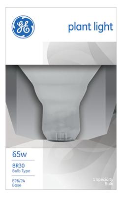 GE 65W REFL PLANT BULB