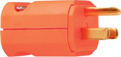15A ORG HIVIS PLUG