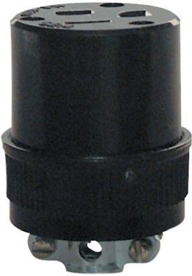 15A BLK RESID CONNECTOR