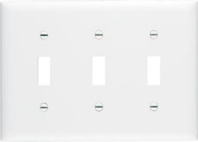 WHT 3G 3TOG NYL PLATE