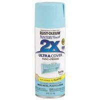 PAINT SPRAY 2X SATIN AQUA 12OZ