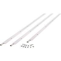 WEATHERSTRIP DOOR 3X7FT WHITE
