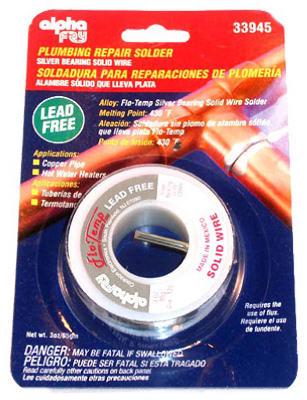 3OZ .125 Plumb Solder