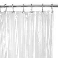 SHOWER LINER HEAVY GAUGE CLEAR