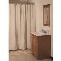 SHOWER CURTAIN VINYL BGE 70X72