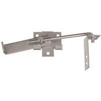 JAMB LATCH BARN DOOR STL ZINC