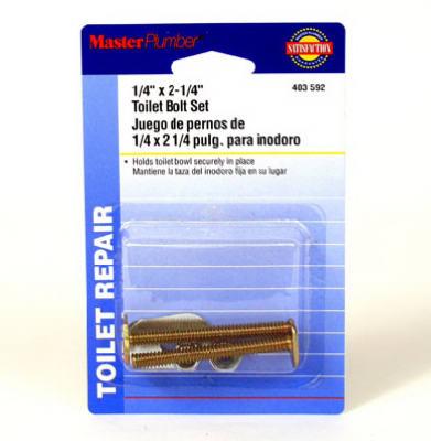 MP1/4X2-1/4 TOILET BOLT