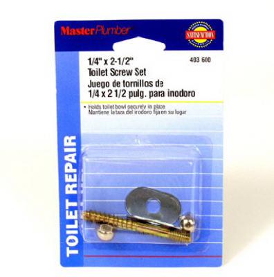 MP1/4X2-1/2TOILET SCREW