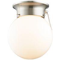 LIGHT CEILING 1LT PULLCHAIN BN