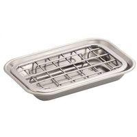 SOAP DISH 2PC CHROME