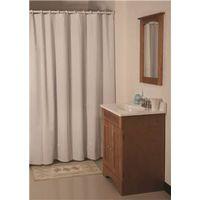 SHOWER CURTAIN VINYL WHT 70X72