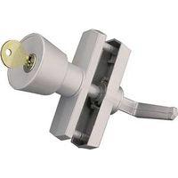 DOOR LATCH TULIP/KNOB ALUM