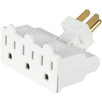 PLG OUTLET  WHT 15A 125V