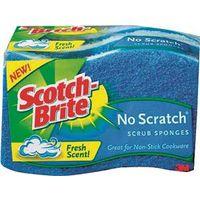 SPONGE SCRUB NO SCRATCH 3PK