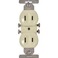 RECPT DUPLEX STD 2 WIRE 15A IV