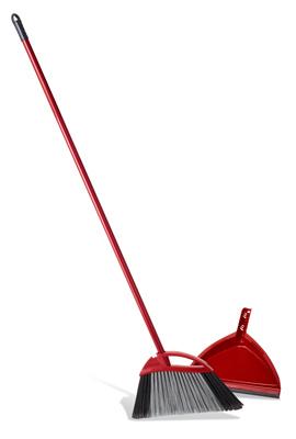 BROOM ANGLE W/DUST PAN LARGE