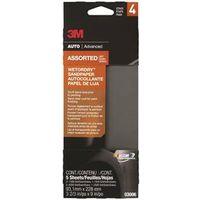 SANDPAPER W/D ASST 3-2/3X9IN