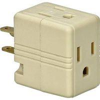 IVRY 3OUTLET 3WIRE CUBE TAP