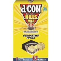 MOUSE BAIT STATION W/12 REFILL