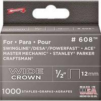 STAPLE HD WIDE CROWN 1/2IN