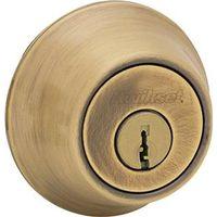2-CYL DEADBOLT K6 ANTQ BRASS