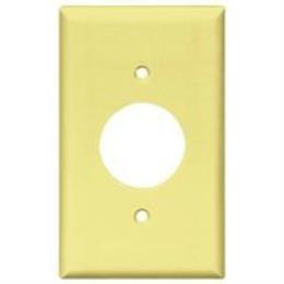 WALL PLATE SINGLE 1GANG IVORY
