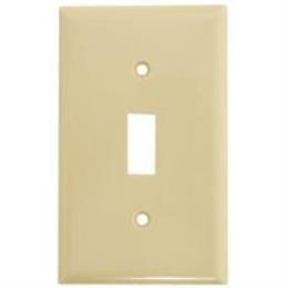 WALL PLATE TOGGLE 1GANG IVRY