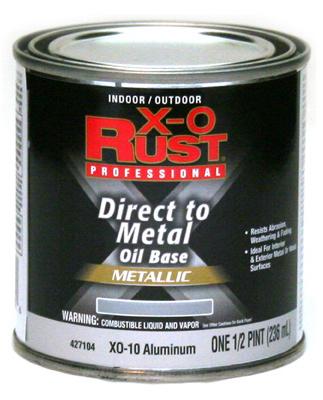XO 1/2PT ALU OIL BASE