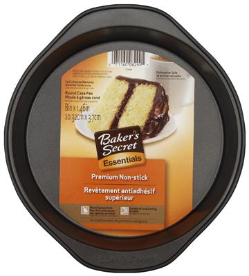CAKE PAN8X1.5 RND B'SCRT