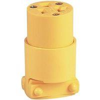CONNECTOR VINYL 20A 125V YEL
