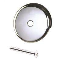 FACEPLATE BATH DRAIN CHROME