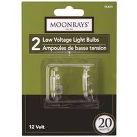 BULB HALOGEN LV 2PN T3 CLR 20W