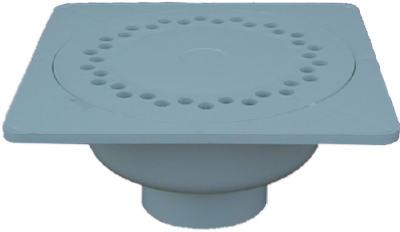 9X9 PVC VINYL BELL TRAP