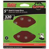5IN 8-HOLE SAND DISC 320#