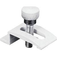 CLIP STORM DOOR 1/4 WHT W/SCR