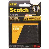 FASTENER OUTDOOR 1X3 IN BLACK