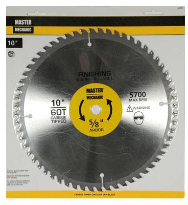 MM 10" 60T Finish Blade